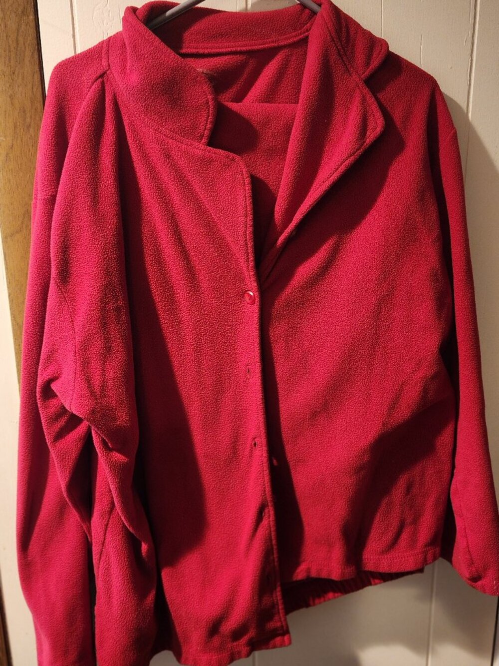 Cabela's Fleece Lounge Set Women's XL – Jacket & Pants 2-Piece Set Red